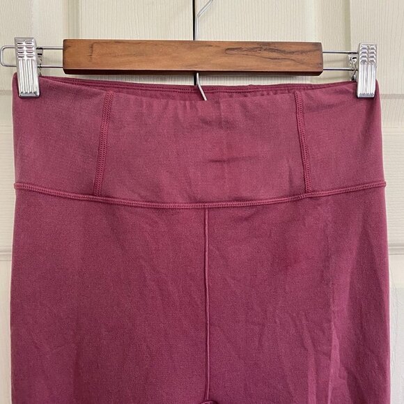 Calia By Carrie Underwood Maroon Knit Compression Southwest Print Leggings - Picture 5 of 11